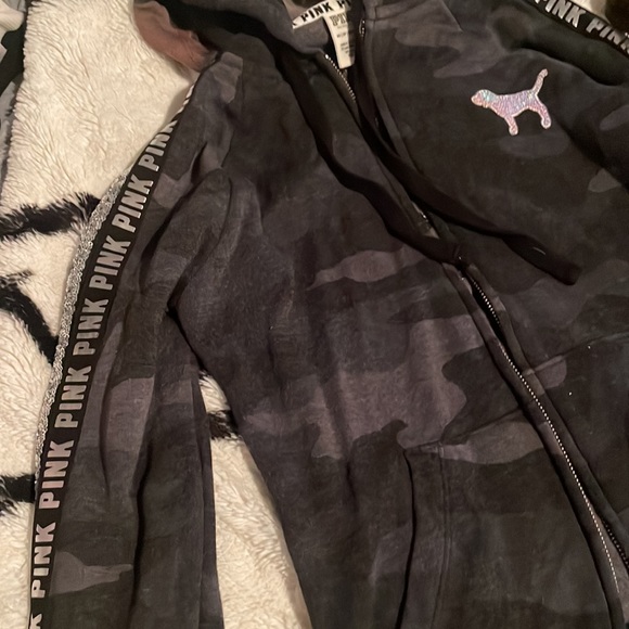 Victoria, secrets bling camouflage jacket - Picture 2 of 5